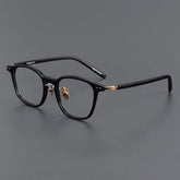 Tara Retro Titanium Glasses Frame Rectangle Frames Southood Black